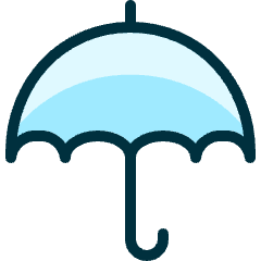 Rain Umbrella Icon from Ultimate Duotone Set