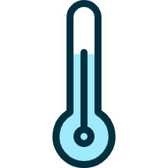 Temperature Thermometer Icon from Ultimate Duotone Set