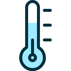 Temperature Thermometer Low Icon from Ultimate Duotone Set