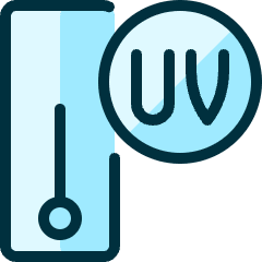 Uv Medium Icon from Ultimate Duotone Set