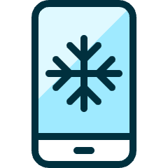 Weather App Snow Icon from Ultimate Duotone Set