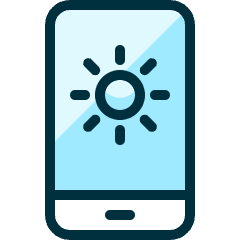 Weather App Sunny Icon from Ultimate Duotone Set