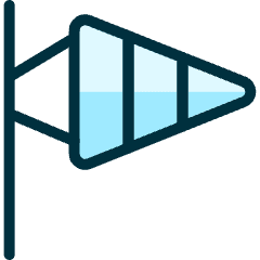 Wind Velocity Measure Icon from Ultimate Duotone Set