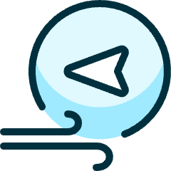 Wind West Icon from Ultimate Duotone Set