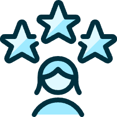 Human Resources Rating Woman Icon from Ultimate Duotone Set