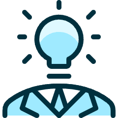 Head Idea Icon from Ultimate Duotone Set