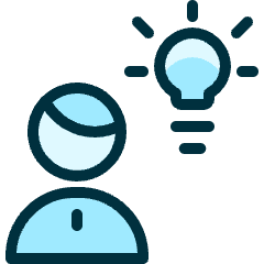 User Idea Icon from Ultimate Duotone Set