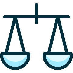 Legal Scale 2 Icon from Ultimate Duotone Set