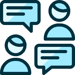Team Chat Icon from Ultimate Duotone Set