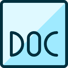 File Doc 1 Icon from Ultimate Duotone Set