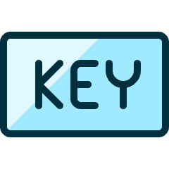File Key Icon from Ultimate Duotone Set