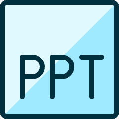 File Ppt 1 Icon from Ultimate Duotone Set