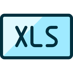 File Xls Icon from Ultimate Duotone Set
