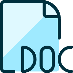 Office File Doc 1 Icon from Ultimate Duotone Set