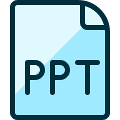Office File Ppt Icon from Ultimate Duotone Set