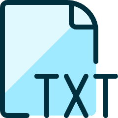 Office File Txt 1 Icon from Ultimate Duotone Set