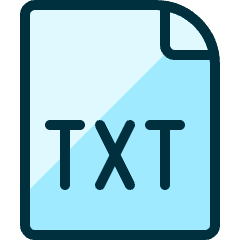 Office File Txt Icon from Ultimate Duotone Set