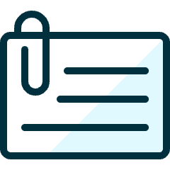 Office Business Card Icon from Ultimate Duotone Set