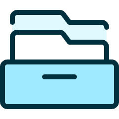 Office Drawer Icon from Ultimate Duotone Set