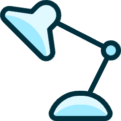 Office Lamp Icon from Ultimate Duotone Set
