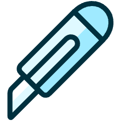 Office Razor Icon from Ultimate Duotone Set