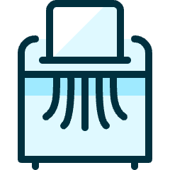 Office Shredder Icon from Ultimate Duotone Set