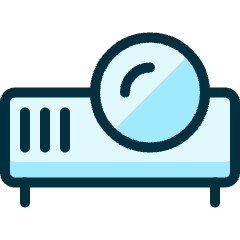 Presentation Projector Icon from Ultimate Duotone Set