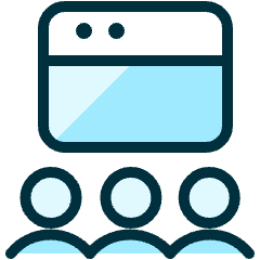 Presentation Screen Icon from Ultimate Duotone Set