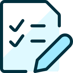 List Edit Icon from Ultimate Duotone Set