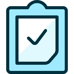Task List Approve Icon from Ultimate Duotone Set