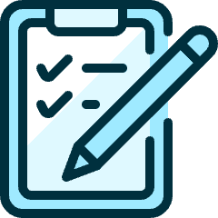 Task List Edit Icon from Ultimate Duotone Set