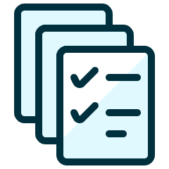Task List Multiple Icon from Ultimate Duotone Set