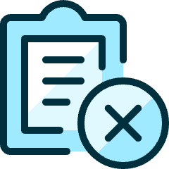 Task List Remove Icon from Ultimate Duotone Set