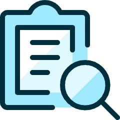 Task List Search Icon from Ultimate Duotone Set