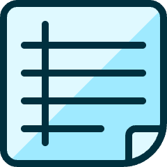 Task List Text Icon from Ultimate Duotone Set