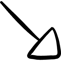 Arrow Corner Right Icon from Freehand Set