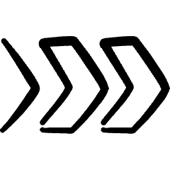 Arrow Double Right 1 Icon from Freehand Set