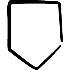 Arrow Down 2 Icon from Freehand Set