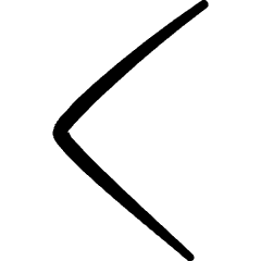 Arrow Left 1 Icon from Freehand Set