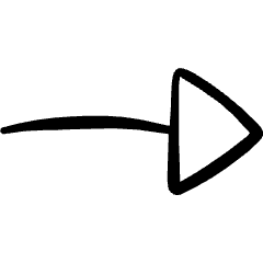 Arrow Right Icon from Freehand Set