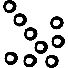 Arrow Thick Dot Corner Down Right Icon from Freehand Set