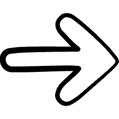 Arrow Thick Right 2 Icon from Freehand Set