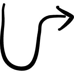 Diagram Curvy Icon from Freehand Set
