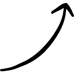 Diagram Up Icon from Freehand Set