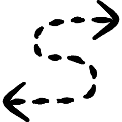Diagram Wave Both Direction Icon from Freehand Set
