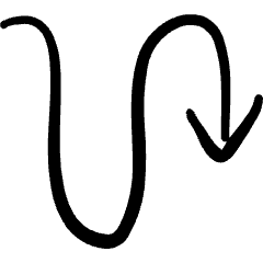 Diagram Wave Down Icon from Freehand Set