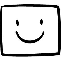 Logic Approved Smiley Face Icon from Freehand Set