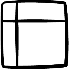 Mapping Symbol Internal Storage Icon from Freehand Set