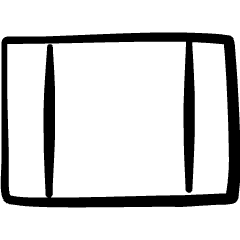 Mapping Symbol Pre Defined Process Icon from Freehand Set