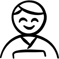 Geometric History Man Korean 1 Icon from Freehand Set